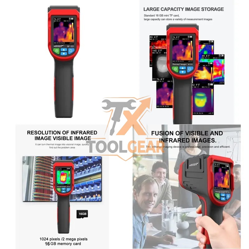 Cámaras de CCTV de imagen térm - Nf 521 Thermal Imaging Camera reseña y precio