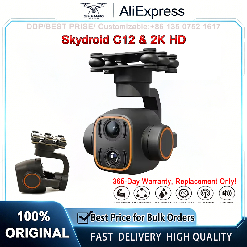 Cámara Térmica Skydroid C12 2K - Thermal Imager Drone Gimbal reseña y precio